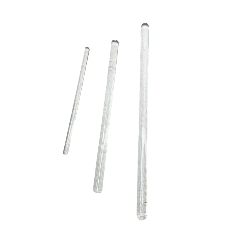 Laboratory transparent glass rod
