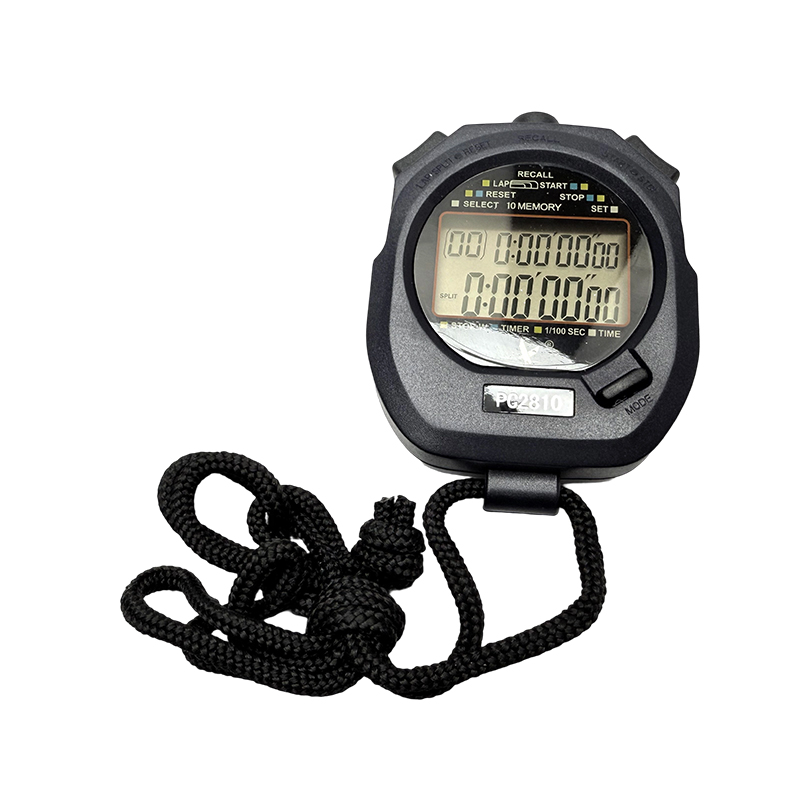 Double row 10-segment stopwatch 0.01S stopwatch timer / physics / laboratory instruments