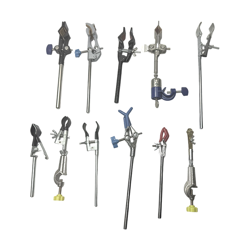 Chemical rack laboratory multi purpose clamp/laboratory fixture