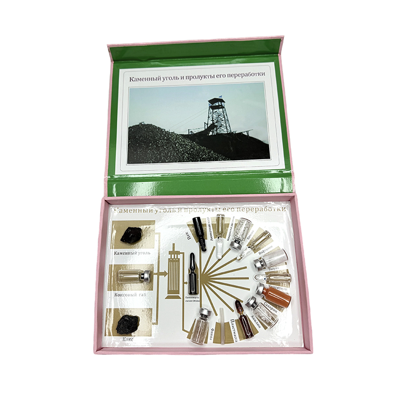 Coal & production processing specimen