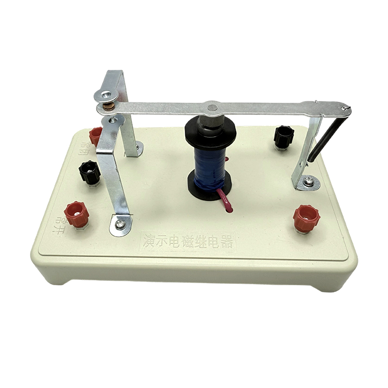 Middle school physics demonstration of electromagnetic relays teaching instrument