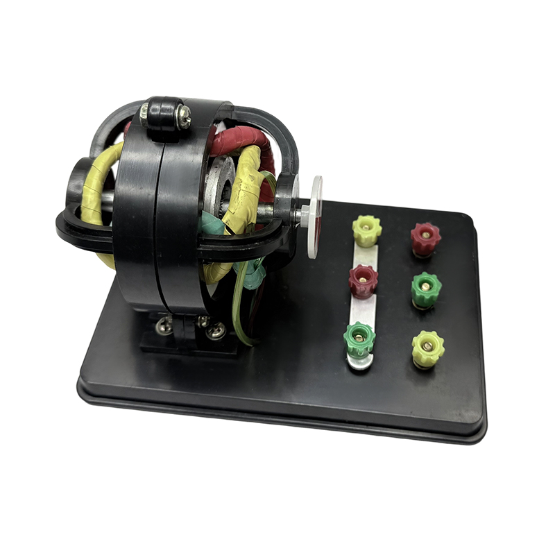 Physics laboratory equipment three phase induction motor model